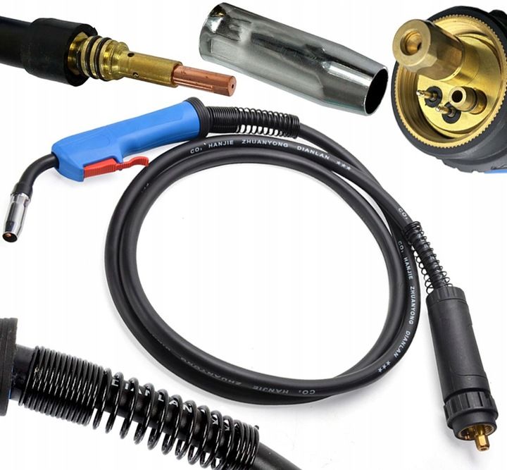 Uchwyt Wąż Spawalniczy Do Migomatu Mig Mb 15 3m