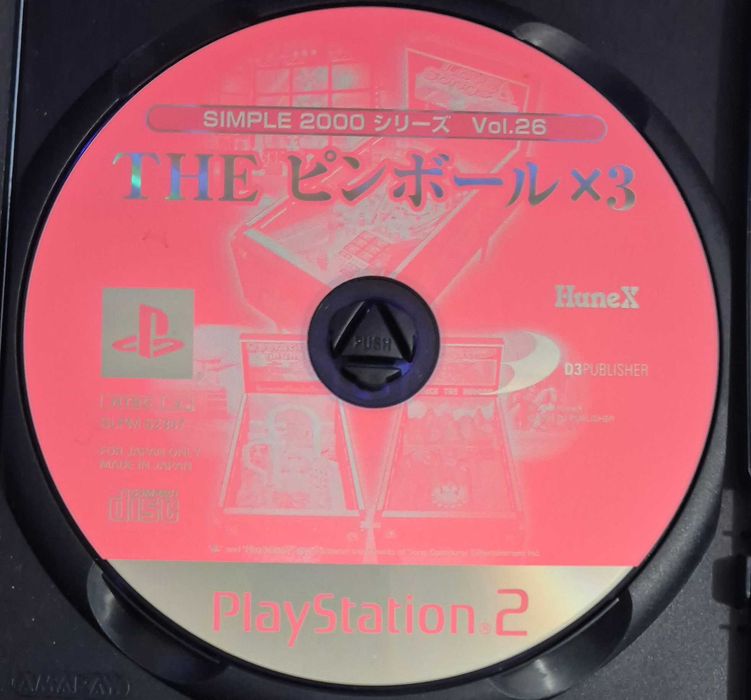 Simple 2000 Series Vol. 26: The Pinball x 3 / PS2 [NTSC-J]