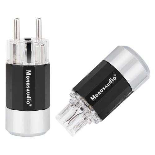 Komplet wtyków Schuko/IEC Monosaudio E109R / F109R