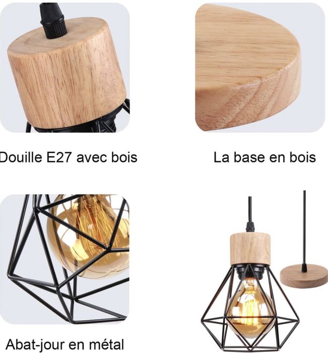 Retro lampa wisząca