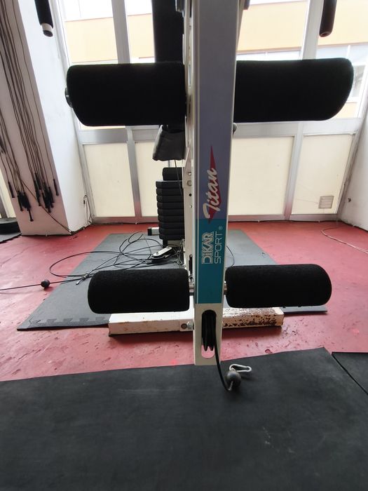 Máquina de Musculação Dikar Sport Titan – CABO REBENTADO – Para Peças/Recuperar