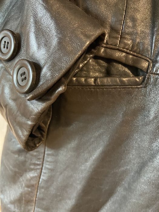 Scarell 8 guzików guziki czarne 2,5 cm od kurtki skórzanej