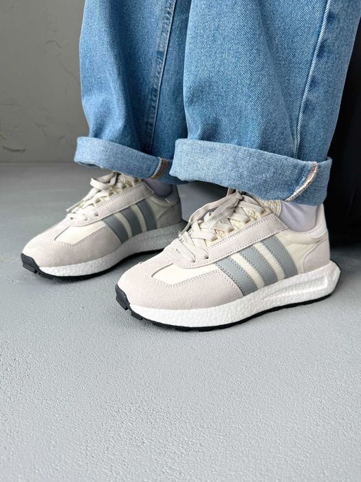 Кросівки Adidas Retropy E5 White/Grey premium