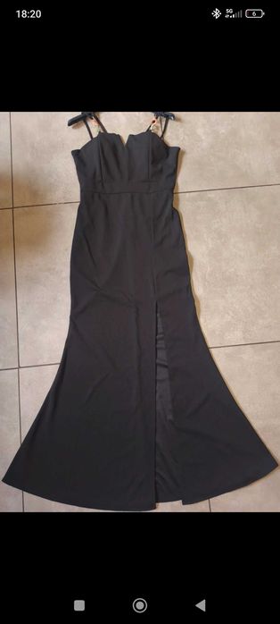 Elegancka długa sukienka