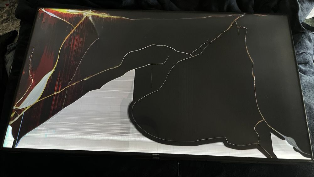 Tv hisense 58A6BG avariada