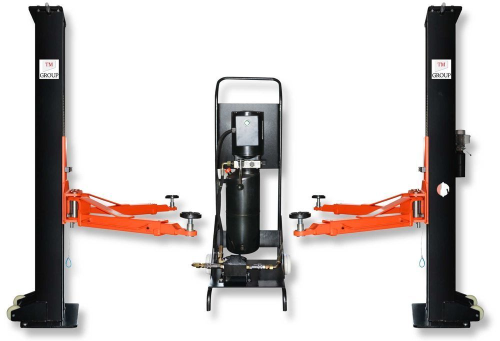 Podnośnik dwukolumnowy mobilny nakanałowy 3t, samochodowy, warsztatowy