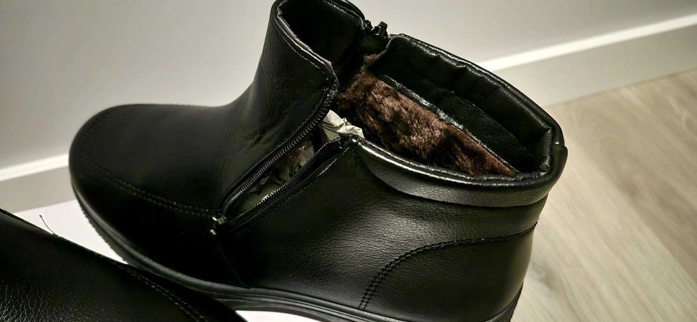 Botas novas homem (com pele)