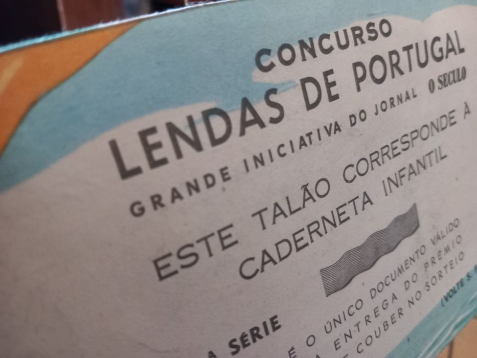 Cardeneta  rara ,lendas de Portugal
