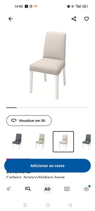 Cadeira BERGMUND ikea