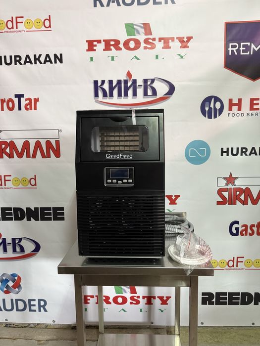 Льодогенератор-Ледогенератор Професійний Good Food 38 Кг Льоду!