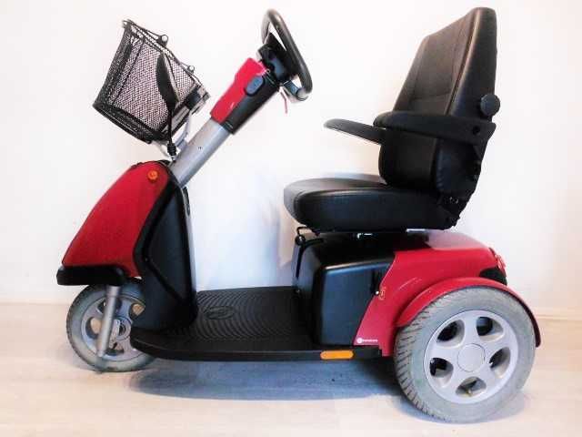 skuter inwalidzki elektryczny dla SENIORA wysokie koła JAKOŚĆ TROPHY 6