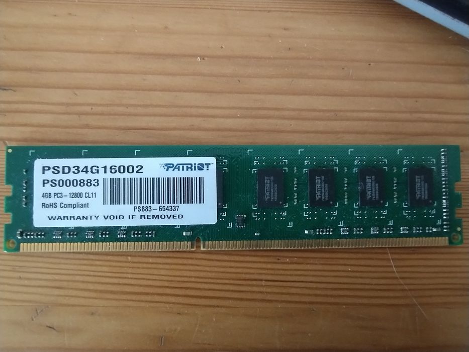 Pamięć PATRIOT DDR3 PSD34G16002