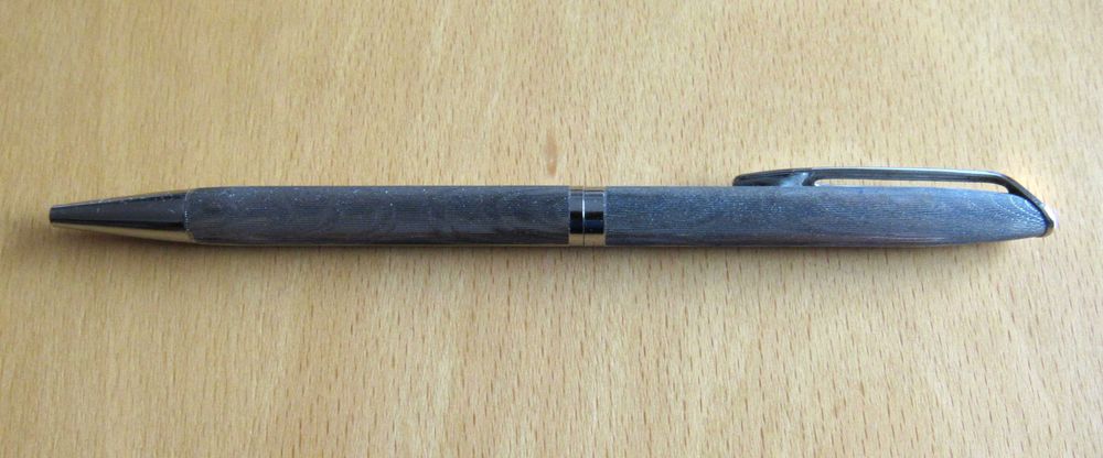 Esferográfica Waterman, aço, vintage