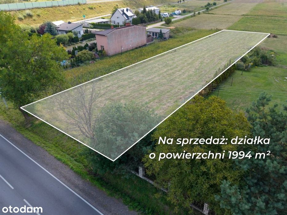 Działka na sprzedaż, Zakrzew