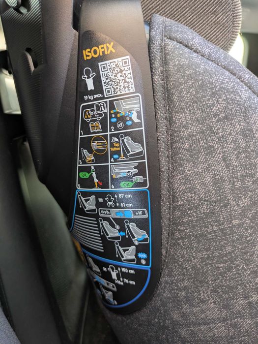 Cadeira auto Bebeconfort 360° - ISOFIX