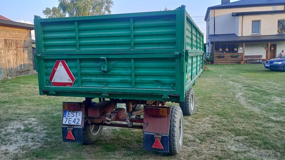 Przyczepa Rolnicza Zasław D732 4t