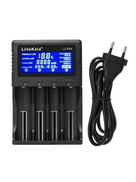 Зарядное устройство LiitoKala Lii-PD4 для Li-ion/Ni-MH аккумуляторов