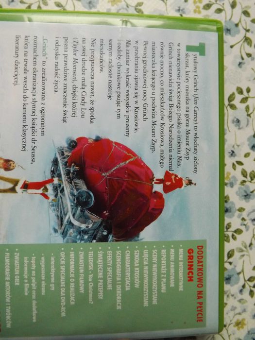Grinch  Jim Carrey film bajka dvd polskie napisy