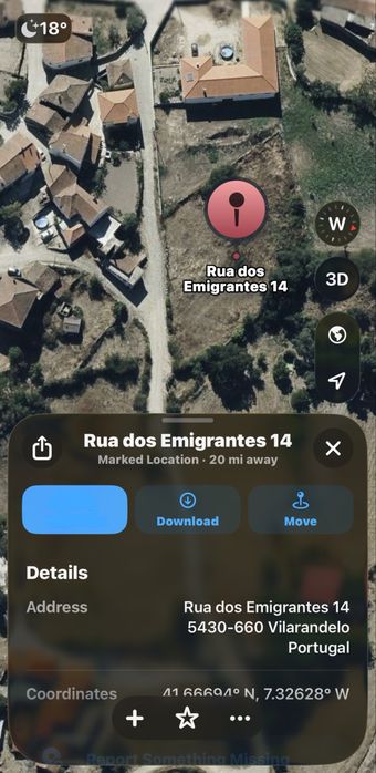 Terreno para construção Vilarandelo Valpaços 2400 m²