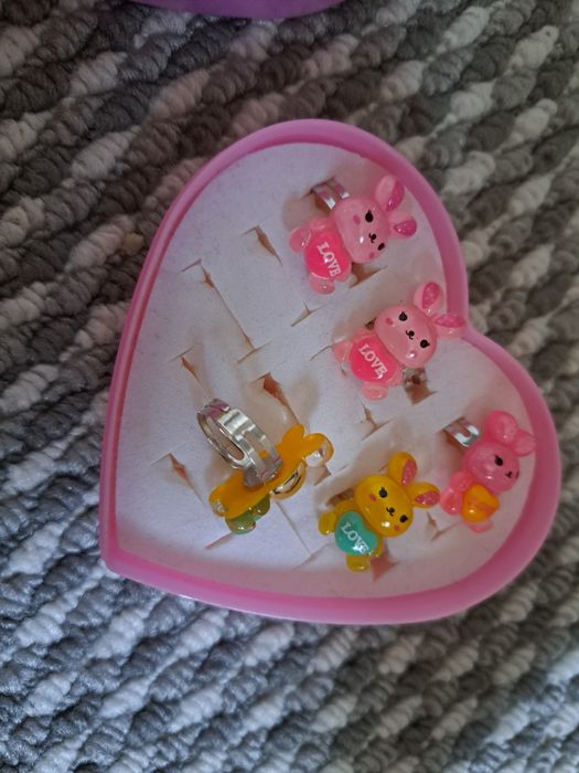 Pierścionki regulowane nowe dla dzieci