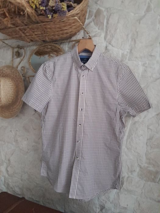 Camisa ,quadrados Homem"Canda"