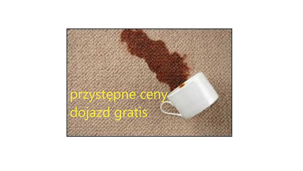 pranie dywanów, wykładzin, tapicerki