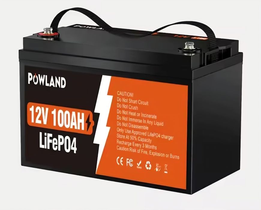 Акумуляторна батарея LiFePo4 12В. 100Ah. В наявності