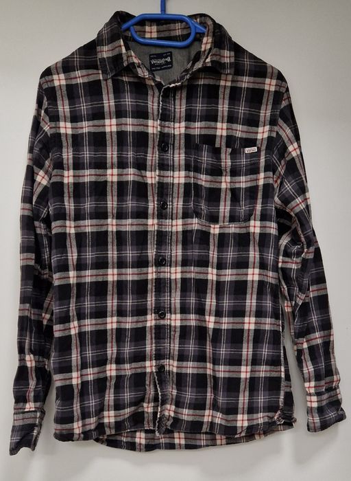 Koszula w kratkę vintage jack&jones roz.S 100% bawełna