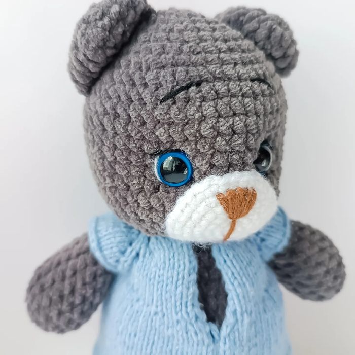 Ведмедик іграшка ручної роботи
