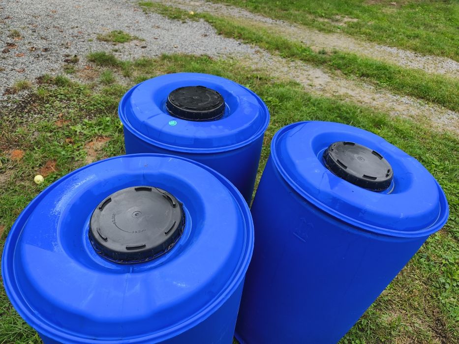 Beczki beczka 220l po spożywce na kiszonki zboże deszczówkę itp