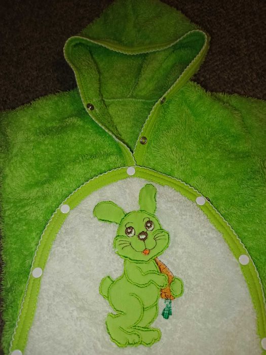 Теплий махровий чоловічок 62