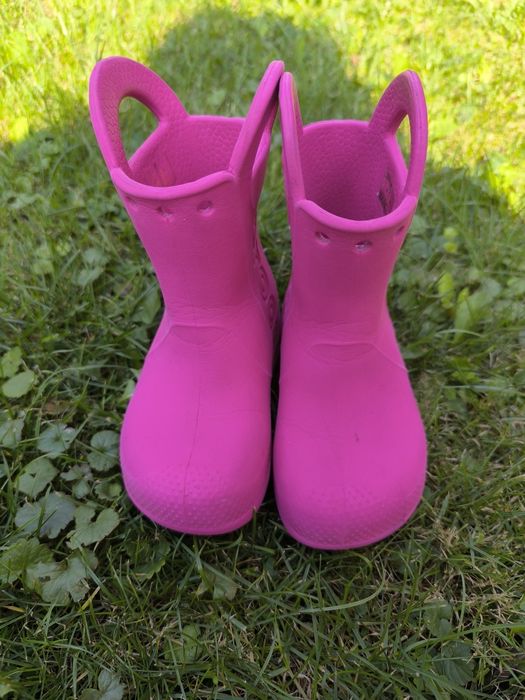 Сапожки чобітки Crocs с6-7 наш 23