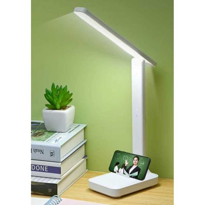 Настольная аккумуляторная лампа, зарядка от Type-C, 5-8 часов работы