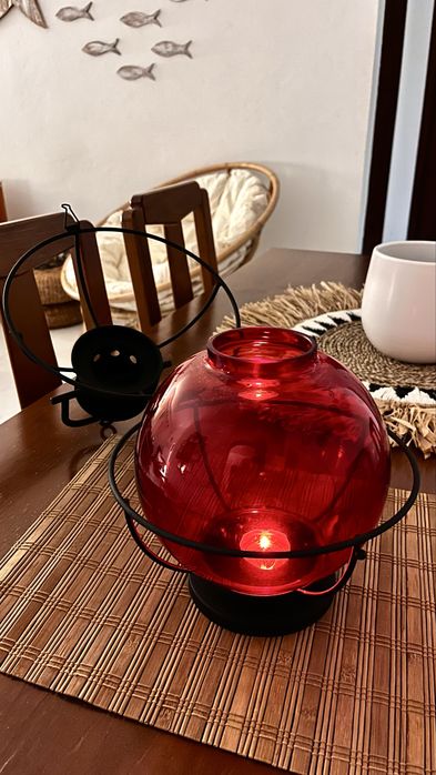 Candeeiro estilo naval para velas /tea lights