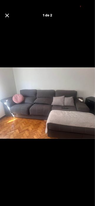 Sofa com chaise long