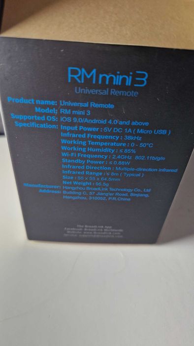 Broadlink original RM Mini 3 WiFi + IR