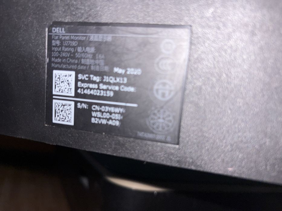 Монітор dell на запчастини