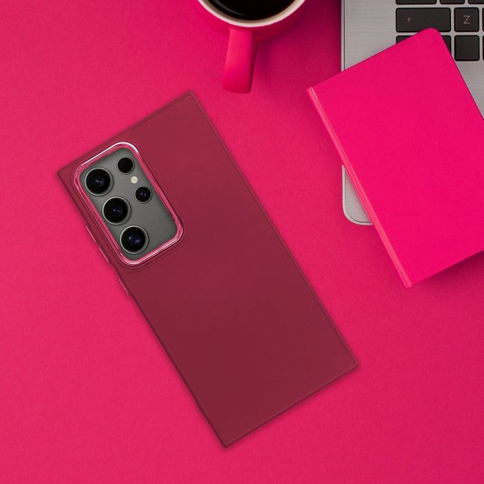 Futerał Frame Do Samsung S25 Fe Magenta
