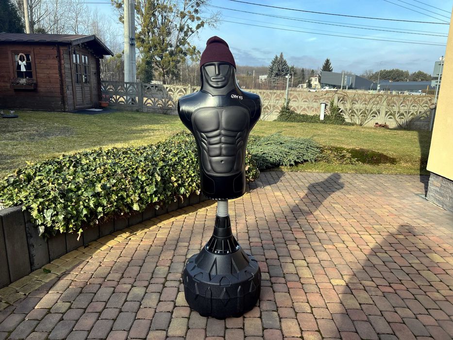 Boxing Man Manekin Bokserski Czarny Nowy