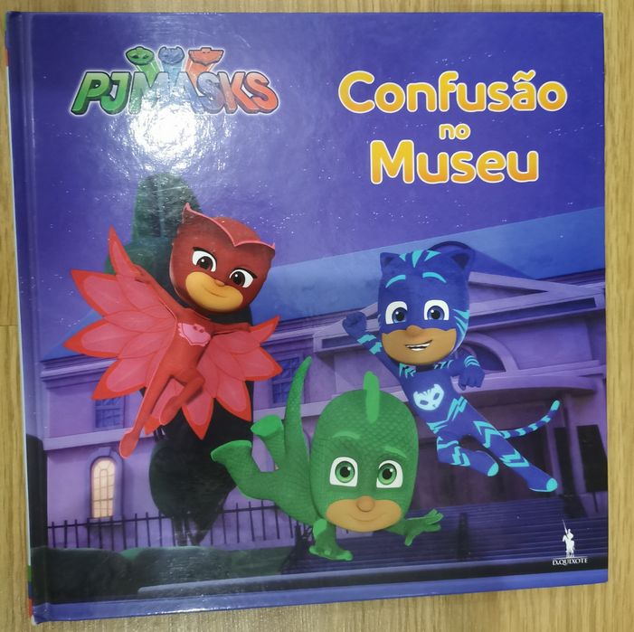 Livro de leitura PJMask