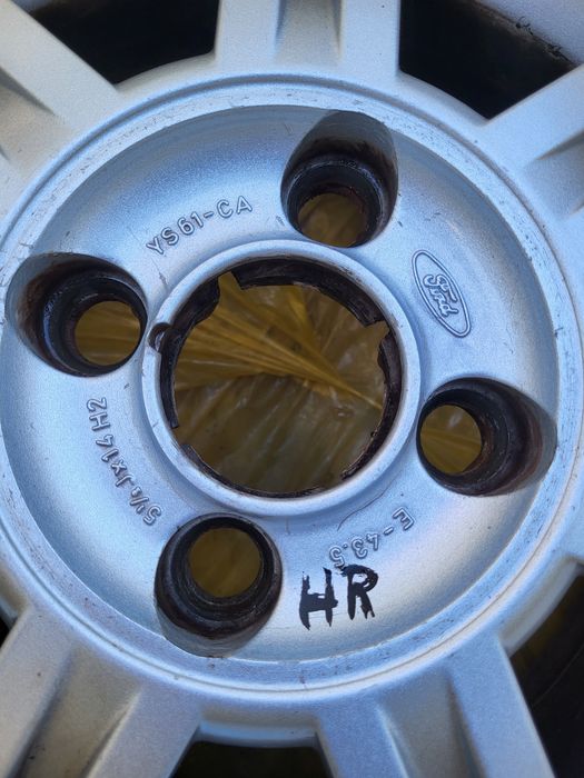 Alufelgi 14 + opony letnie Uniroyal RainExpert 5 Ford komplet jak nowe