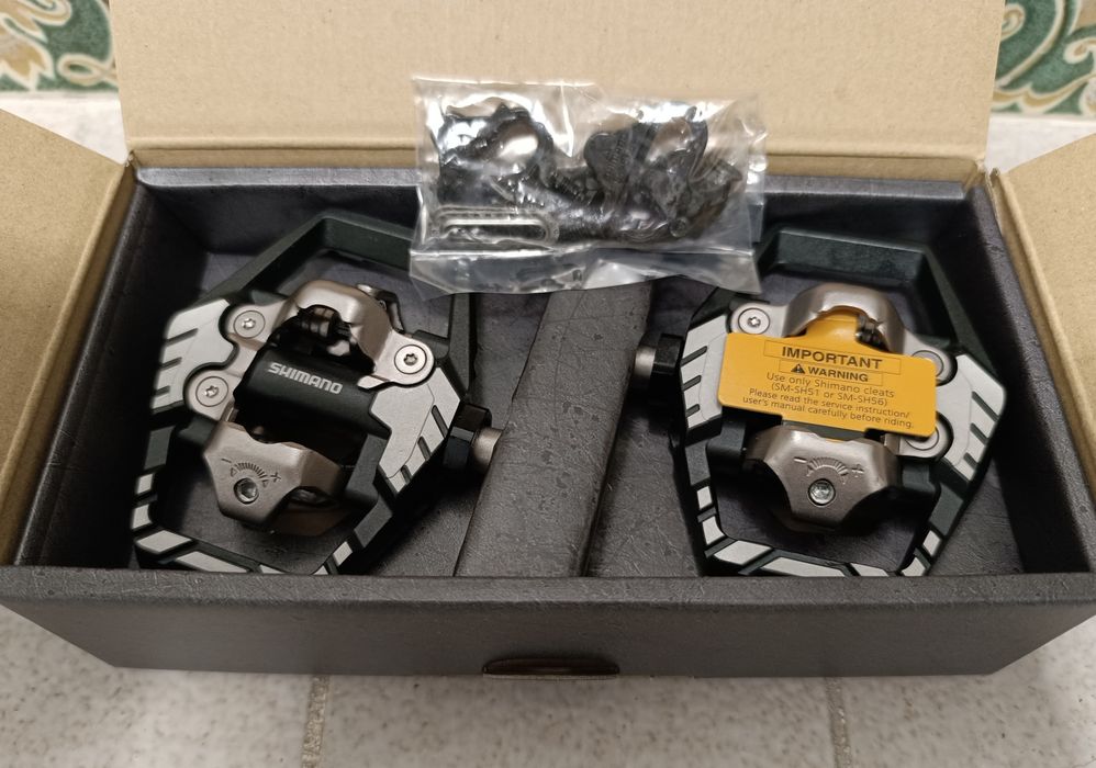 Pedais Shimano Deore XT PD-M8120 SPD ( NOVOS )