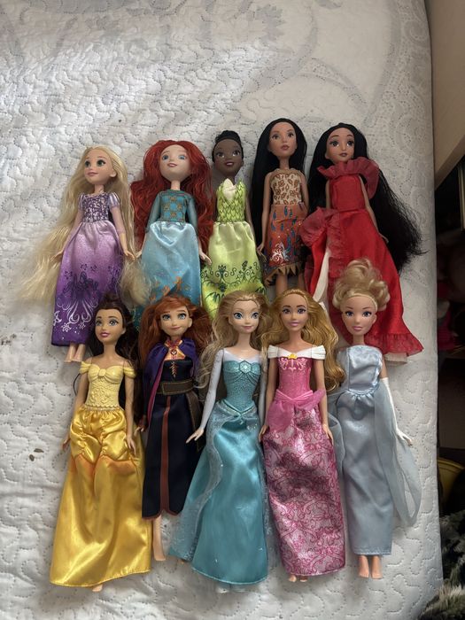 10 barbeis princesas