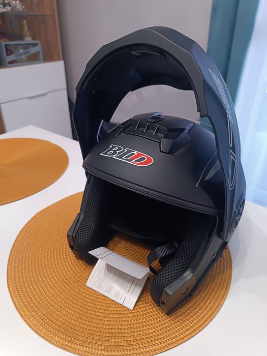 Kask NOWY czarny rozm. XL