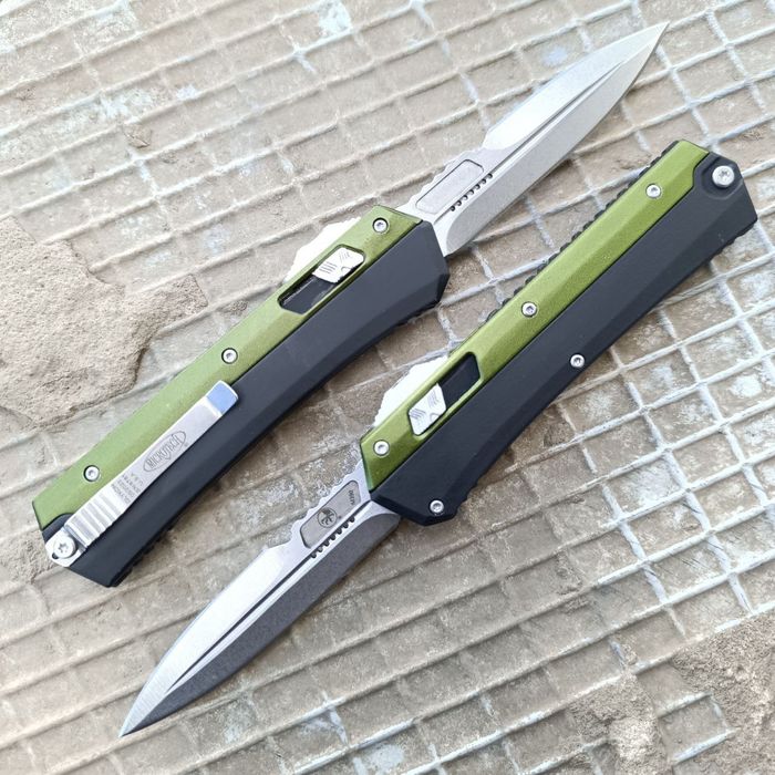 Ніж викидний Microtech Glykon Dagger M390