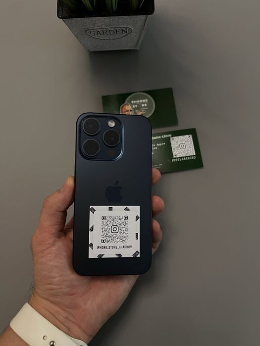 iPhone 15 Pro,256GB,Blue!Neverlock!Гарантия!Магазин!