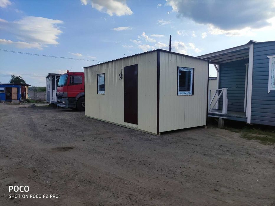 Будівельний вагончик, битовка побутова, мобільний офіс, склад маф