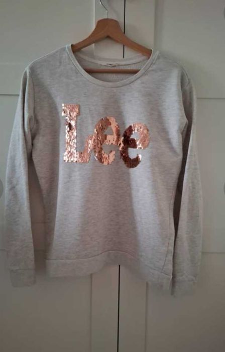 Lee bluza beżowa r.M szara