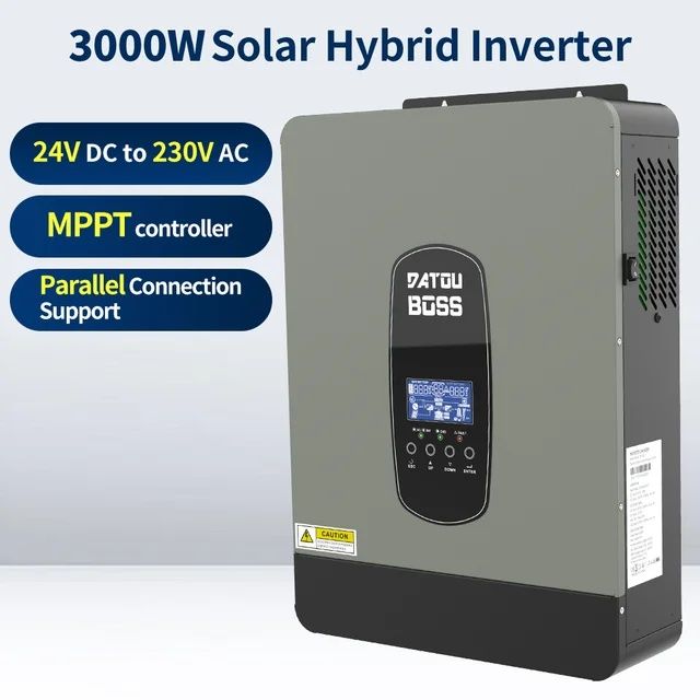 Гибридный инвертор (тихий)24v  3000W 6000W Datouboss