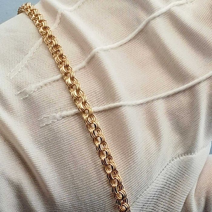 ‼ Золотой браслет 4,23 гр 20 см Золотий браслет Золото 585 проба